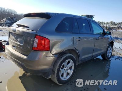 Trzecie zdjęcie samochodu z tyłu: 2013 FORD EDGE SEL VIN:2FMDK4JC7DBE05560 - miniatura