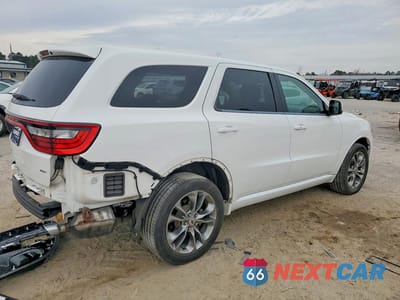 Trzecie zdjęcie samochodu z tyłu: 2019 DODGE DURANGO GT VIN:1C4RDJDGXKC634247 - miniatura