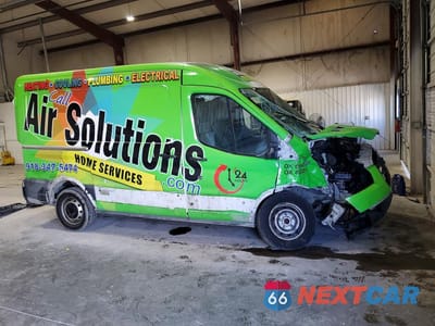 Czwarte zdjęcie samochodu z boku: 2017 FORD TRANSIT 250 UTILITY / SERVICE VAN VIN:1FTYR1CM7HKA34515 - miniatura