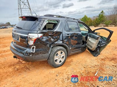 Trzecie zdjęcie samochodu z tyłu: 2014 FORD EXPLORER VIN:1FM5K8B88EGC18571 - miniatura