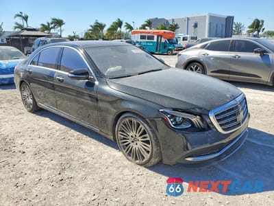 Czwarte zdjęcie samochodu z boku: 2019 MERCEDES-BENZ S 450 VIN:WDDUG6GB5KA443691 - miniatura