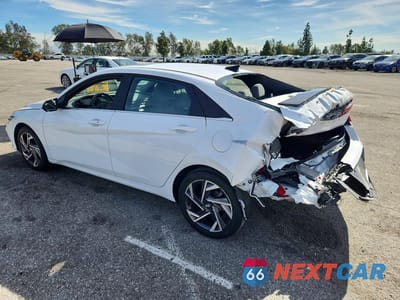 Drugie zdjęcie samochodu z przodu: 2024 HYUNDAI ELANTRA SEL VIN:KMHLS4DG6RU787088 - miniatura