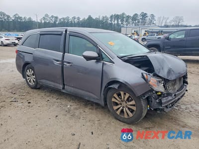 Czwarte zdjęcie samochodu z boku: 2016 HONDA ODYSSEY EXL VIN:5FNRL5H67GB056307 - miniatura