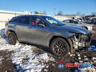 Czwarte zdjęcie samochodu z boku: 2021 LEXUS RX 350 F SPORT VIN:2T2SZMDA9MC279562 - miniatura