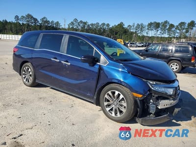 Czwarte zdjęcie samochodu z boku: 2024 HONDA ODYSSEY EXL VIN:5FNRL6H65RB031950 - miniatura