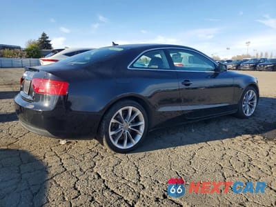 Trzecie zdjęcie samochodu z tyłu: 2013 AUDI A5 PREMIUM PLUS VIN:WAULFAFR7DA034389 - miniatura