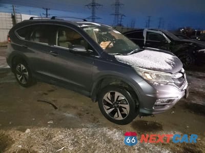 Czwarte zdjęcie samochodu z boku: 2015 HONDA CR-V TOURING VIN:5J6RM3H93FL022382 - miniatura