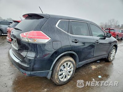 Trzecie zdjęcie samochodu z tyłu: 2016 NISSAN ROGUE VIN:KNMAT2MV7GP611190 - miniatura