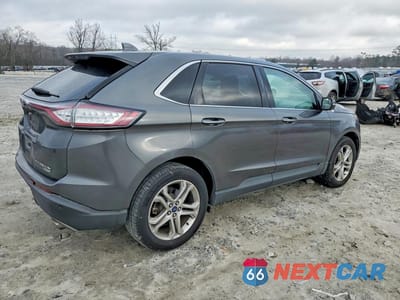 Trzecie zdjęcie samochodu z tyłu: 2018 FORD EDGE TITANIUM VIN:2FMPK3K92JBB73794 - miniatura