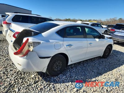 Trzecie zdjęcie samochodu z tyłu: 2014 NISSAN SENTRA S VIN:3N1AB7AP0EY273703 - miniatura
