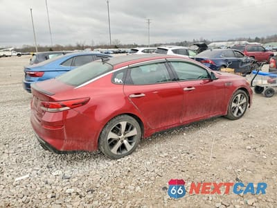 Trzecie zdjęcie samochodu z tyłu: 2019 KIA OPTIMA LX VIN:5XXGT4L38KG297667 - miniatura