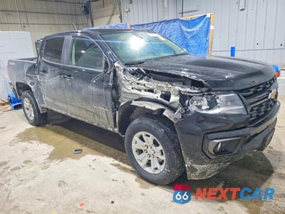Czwarte zdjęcie samochodu z boku: 2021 CHEVROLET COLORADO LT VIN:1GCGTCEN0M1291384 - miniatura