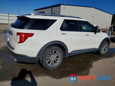 Trzecie zdjęcie samochodu z tyłu: 2021 FORD EXPLORER LIMITED VIN:1FMSK7FH7MGC15182 - miniatura