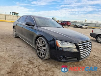 Czwarte zdjęcie samochodu z boku: 2011 AUDI A8 L QUATTRO VIN:WAURVAFD9BN027547 - miniatura