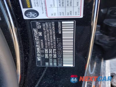 Zdjęcie 12 z 12 samochodu: 2018 MERCEDES-BENZ E 300 4MATIC VIN:WDDZF4KB5JA396777 - miniatura