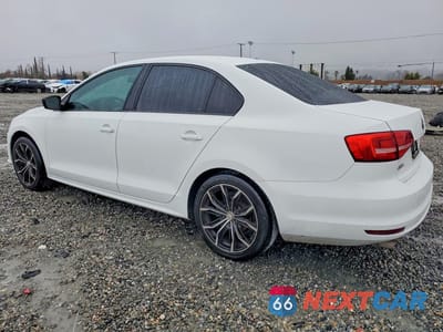 Drugie zdjęcie samochodu z przodu: 2015 VOLKSWAGEN JETTA BASE VIN:3VW2K7AJXFM326054 - miniatura