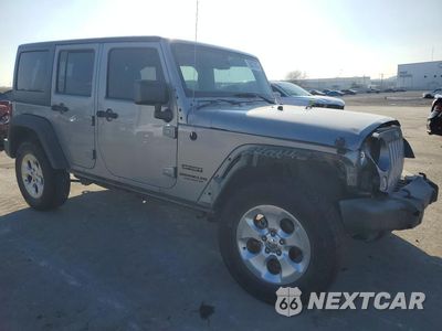 Czwarte zdjęcie samochodu z boku: 2016 JEEP WRANGLER UNLIMITED SPORT VIN:1C4BJWDG8GL310597 - miniatura