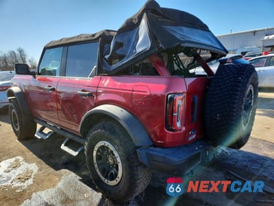 Drugie zdjęcie samochodu z przodu: 2021 FORD BRONCO BASE VIN:1FMEE5DP8MLB03971 - miniatura