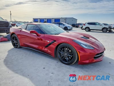 Czwarte zdjęcie samochodu z boku: 2014 CHEVROLET CORVETTE STINGRAY Z51 3LT VIN:1G1YL2D7XE5101692 - miniatura