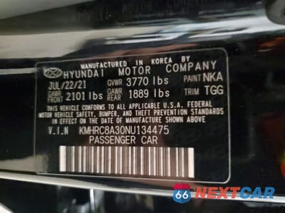 Zdjęcie 13 z 14 samochodu: 2022 HYUNDAI VENUE SEL VIN:KMHRC8A30NU134475 - miniatura