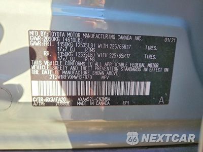 Zdjęcie 14 z 14 samochodu: 2021 TOYOTA RAV4 XLE VIN:2T3W1RFVXMW127970 - miniatura