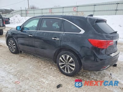 Drugie zdjęcie samochodu z przodu: 2016 ACURA MDX TECHNOLOGY VIN:5FRYD4H4XGB028078 - miniatura
