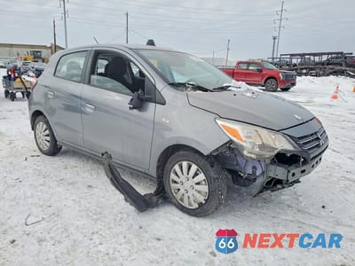 Czwarte zdjęcie samochodu z boku: 2021 MITSUBISHI MIRAGE ES VIN:ML32AUHJ1MH008886 - miniatura