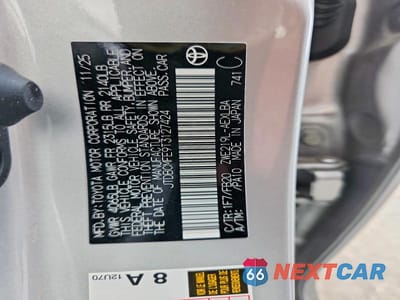 Zdjęcie 12 z 12 samochodu: 2026 TOYOTA COROLLA LE VIN:JTDBCMFE9T3127424 - miniatura
