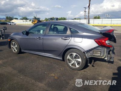 Drugie zdjęcie samochodu z przodu: 2020 HONDA CIVIC LX VIN:2HGFC2F61LH528804 - miniatura