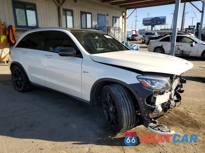 Czwarte zdjęcie samochodu z boku: 2017 MERCEDES-BENZ GLC 43 4MATIC AMG VIN:WDC0G6EB8HF178220 - miniatura