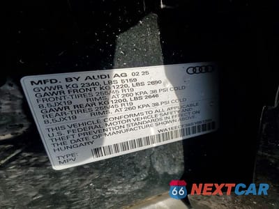 Zdjęcie 13 z 13 samochodu: 2025 AUDI Q3 PREMIUM VIN:WA1EECF38S1051201 - miniatura