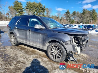 Czwarte zdjęcie samochodu z boku: 2017 FORD EXPLORER SPORT VIN:1FM5K8GT4HGD73278 - miniatura