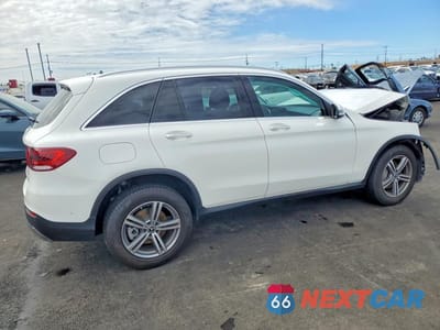 Trzecie zdjęcie samochodu z tyłu: 2022 MERCEDES-BENZ GLC 300 VIN:W1N0G8DB6NV361483 - miniatura