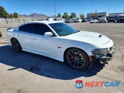 Czwarte zdjęcie samochodu z boku: 2020 DODGE CHARGER SCAT PACK VIN:2C3CDXGJ0LH141244 - miniatura