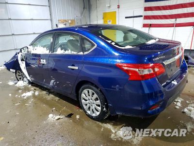 Drugie zdjęcie samochodu z przodu: 2017 NISSAN SENTRA S VIN:3N1AB7AP4HY365370 - miniatura