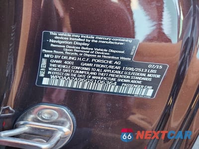 Zdjęcie 12 z 12 samochodu: 2016 PORSCHE 911 CARRERA VIN:WP0AA2A96GS106364 - miniatura