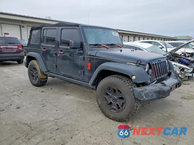 Czwarte zdjęcie samochodu z boku: 2015 JEEP WRANGLER UNLIMITED SPORT VIN:1C4BJWDG5FL735533 - miniatura