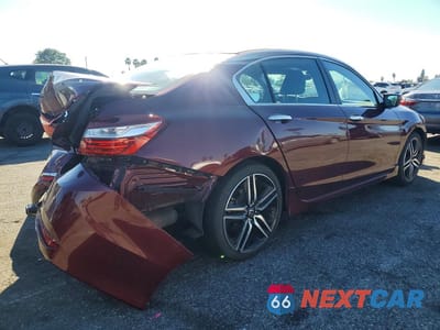 Trzecie zdjęcie samochodu z tyłu: 2016 HONDA ACCORD SPORT VIN:1HGCR2F58GA162143 - miniatura