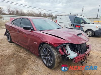 Czwarte zdjęcie samochodu z boku: 2023 DODGE CHARGER SCAT PACK VIN:2C3CDXGJ9PH642915 - miniatura