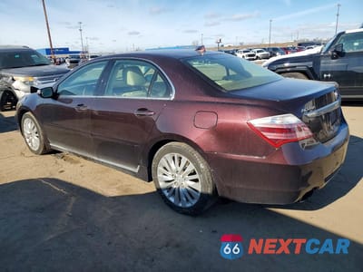Drugie zdjęcie samochodu z przodu: 2012 ACURA RL VIN:JH4KB2F60CC000169 - miniatura