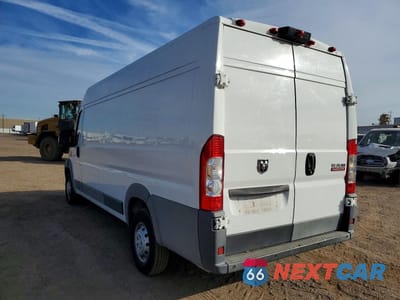 Trzecie zdjęcie samochodu z tyłu: 2018 RAM PROMASTER 3500 DELIVERY VAN VIN:3C6URVJG4JE144635 - miniatura