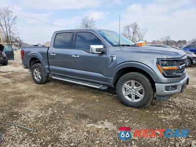Czwarte zdjęcie samochodu z boku: 2024 FORD F150 XLT VIN:1FTFW3L81RKF72997 - miniatura