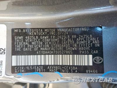 Zdjęcie 12 z 13 samochodu: 2025 TOYOTA CAMRY XSE VIN:4T1DAACK7SU527865 - miniatura