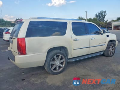 Trzecie zdjęcie samochodu z tyłu: 2008 CADILLAC ESCALADE ESV VIN:1GYFK66878R271742 - miniatura