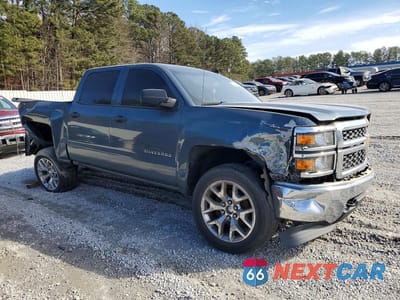 Czwarte zdjęcie samochodu z boku: 2014 CHEVROLET SILVERADO K1500 LT VIN:3GCUKREC6EG149874 - miniatura