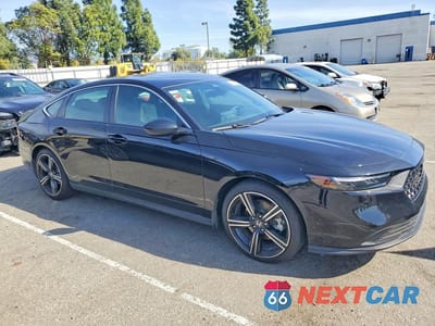 Czwarte zdjęcie samochodu z boku: 2025 HONDA ACCORD HYBRID SPORT VIN:1HGCY2F59SA074102 - miniatura