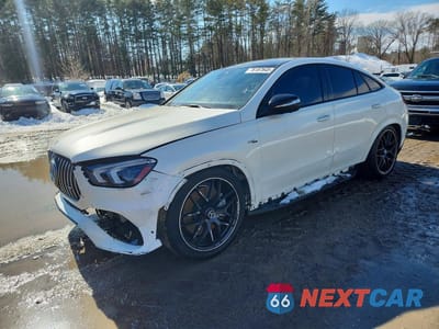 2022 MERCEDES-BENZ GLE COUPE AMG 53 4MATIC 4JGFD6BB8NA744832 - główne zdjęcie licytacji z USA - miniatura