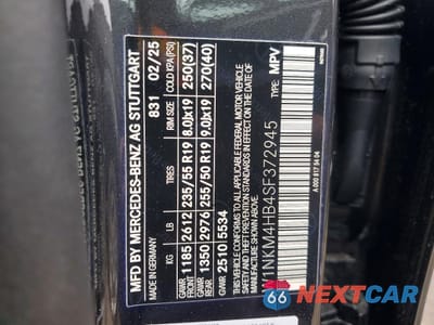 Zdjęcie 13 z 13 samochodu: 2025 MERCEDES-BENZ GLC 300 4MATIC VIN:W1NKM4HB4SF372945 - miniatura