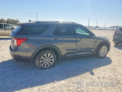 Trzecie zdjęcie samochodu z tyłu: 2021 FORD EXPLORER VIN:1FMSK8FH3MGB49848 - miniatura