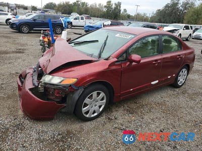 2008 HONDA CIVIC LX 2HGFA16558H535950 - główne zdjęcie licytacji z USA - miniatura